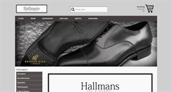 Desktop Screenshot of hallmansskor.com